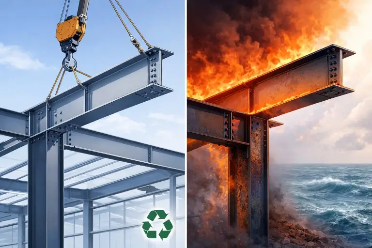 Ventajas y limitaciones del acero estructural