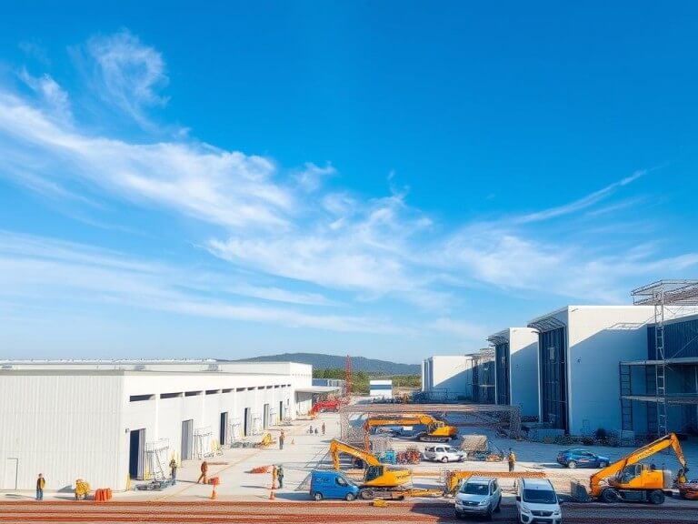 construcción de naves industriales prefabricadas