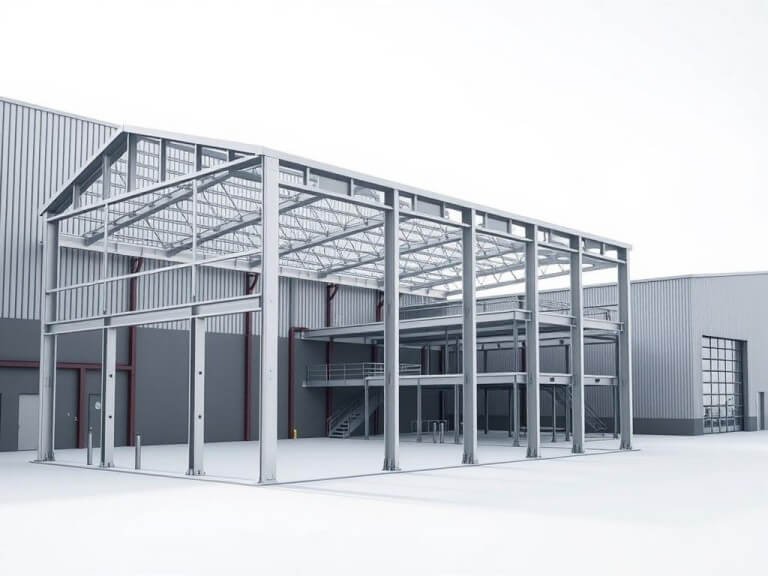 diseño estructural de nave industrial