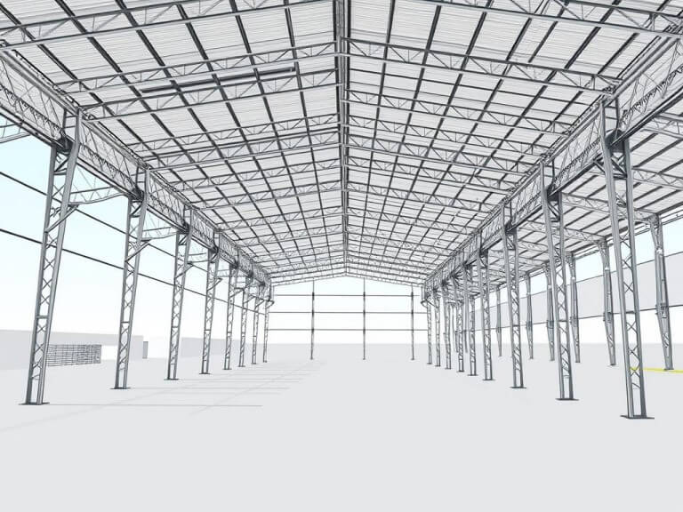 estructuras de acero para naves industriales