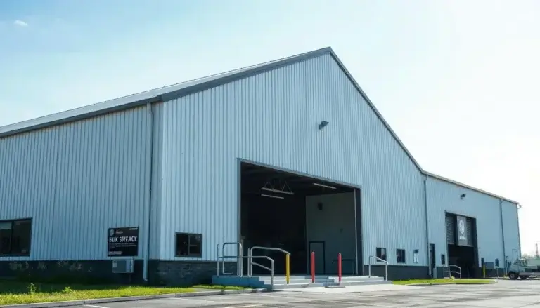 techo a dos aguas estructura metalica