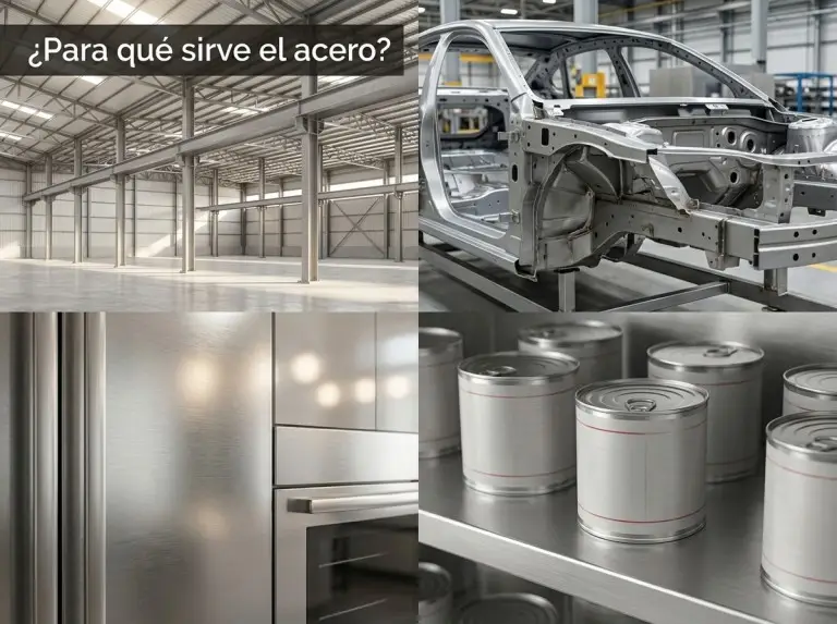 Usos del acero en la vida diaria e industria