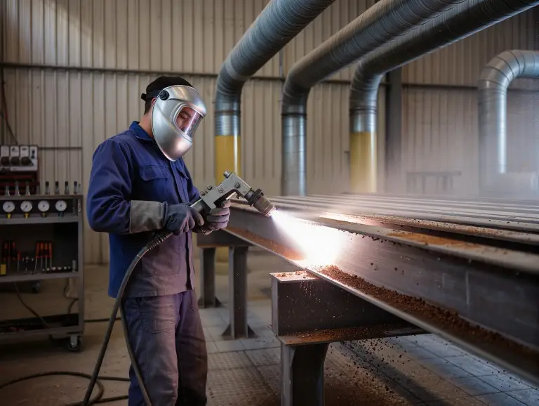 sandblasting que es