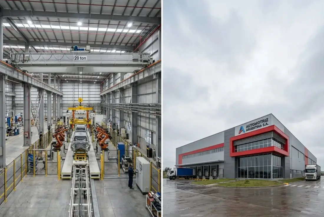 Planta automotriz Buenos Aires Argentina 8,400m²