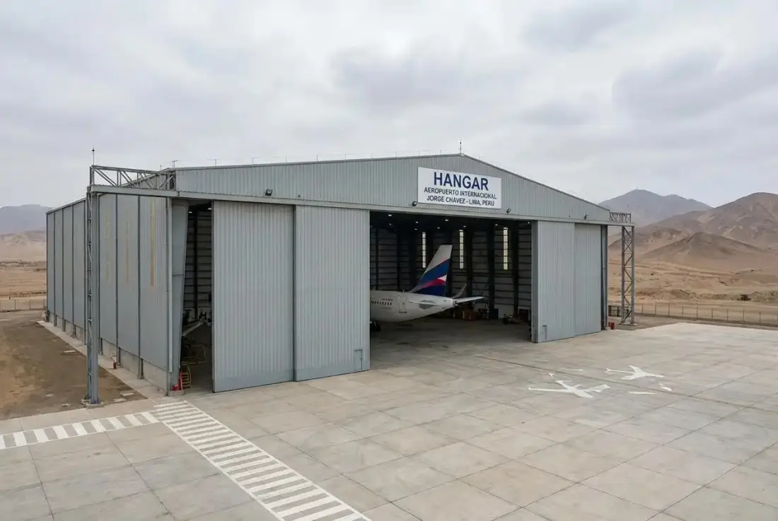 Hangar aeronáutico Lima Perú 6,800m²