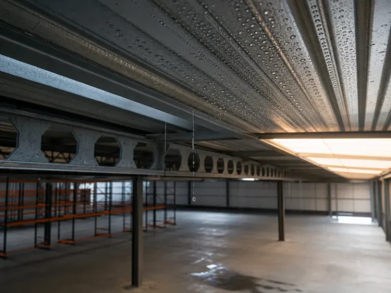 Cómo detener la condensación en un edificio metálico