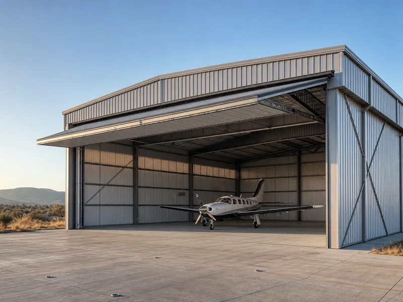 ¿Cuánto cuesta construir un hangar para aviones?