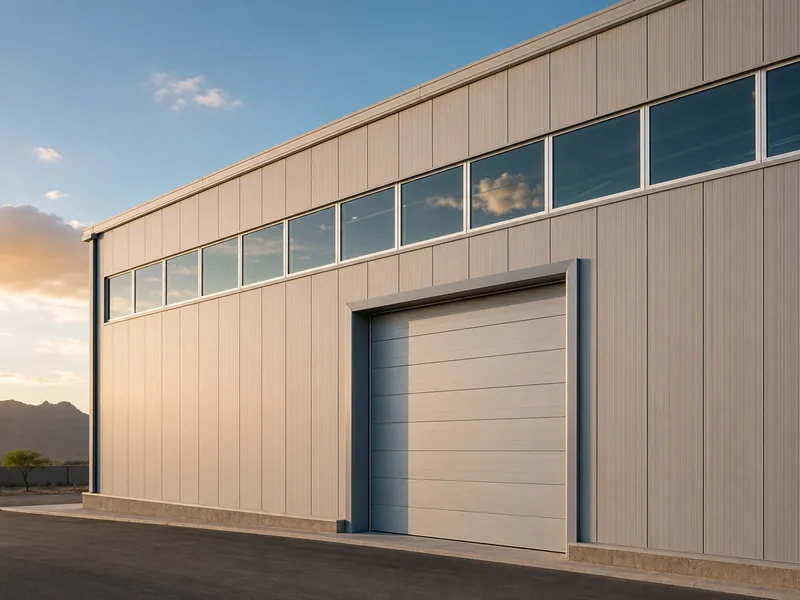 Ventanas y Puertas en Edificios Metálicos Prefabricados